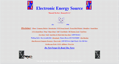 Desktop Screenshot of electronicenergysource.com