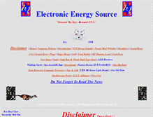 Tablet Screenshot of electronicenergysource.com